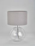Pacific Beja Glass Table Lamp, Clear