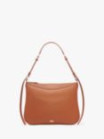 DKNY Gramercy Medium Leather Hobo Bag, Cognac