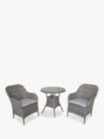 LG Outdoor Monte Carlo 2-Seater Round Garden Bistro Table & Chairs Set
