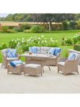 LG Outdoor St Tropez 7-Seater Garden Lounge Set, Sand