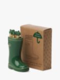 Paddywax Welly Boot Match Holder, Green