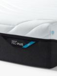 TEMPUR Pro® Plus CoolQuilt Memory Foam Mattress, Soft Tension, Double
