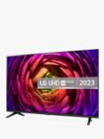 LG 43UR73006LA (2023) LED HDR 4K Ultra HD Smart TV, 43 inch with Freeview Play/Freesat HD, Black