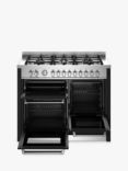 Bertazzoni Master Series 110cm Dual Fuel Range Cooker, Matt Black