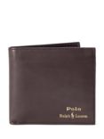 Ralph Lauren Embroidered Foil Wallet, Brown