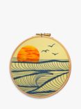 Oh Sew Bootiful Sunset at Sea Embroidery Hoop Kit
