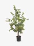 Floralsilk Artificial Eucalyptus Tree in Pot, H94cm, Green