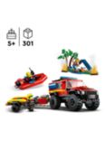 LEGO City 60412 Fire Truck and Rescue Boat