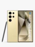Samsung Galaxy S24 Ultra Smartphone with Bluetooth S Pen, 12GB RAM, 6.8", Galaxy AI, 5G, SIM Free, 512GB, Titanium Yellow