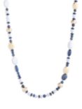 Lauren Ralph Lauren Gemstone Beaded Necklace, Gold/Blue