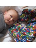 Etta Loves x Keith Haring GOTS Organic Cotton Brazil Baby Extra-Large Sensory Muslin Square
