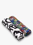Etta Loves x Keith Haring GOTS Organic Cotton Baby Sensory Muslin Square, Pack of 2