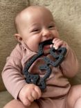 Etta Loves x Keith Haring Baby Natural Rubber Teether, Black