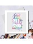 Marina B Designs Colorful Get Well Soon Greeting Card