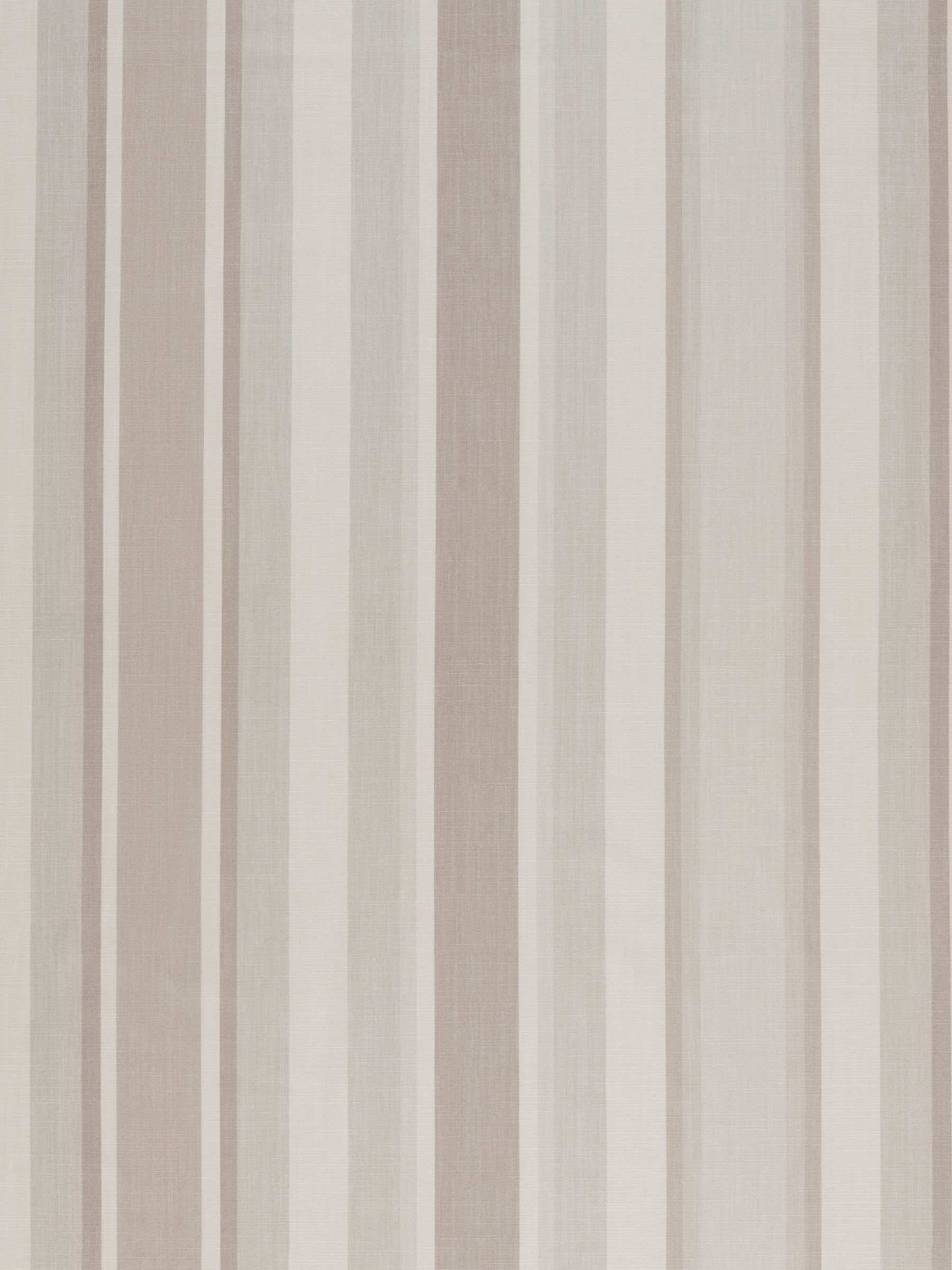 Laura Ashley Awning Stripe Furnishing Fabric, Dove Grey