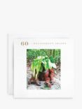 Susan O'Hanlon Orangutan Under Leaves 60th Birthday Card