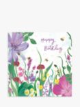 Woodmansterne Bees And Lavender Birthday Card