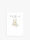 Woodmansterne Little TeddyBear Christening Card