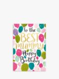 Woodmansterne Colorful Dots Mummy Birthday Card