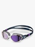 Speedo Women's Biofuse 2.0 Swimming Goggles, Blue/Purple/White