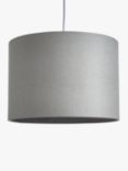 John Lewis Sophia Drum Lampshade, Grey