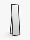 John Lewis Slim Solid Oak Wood Full-Length Cheval Mirror, 160 x 42cm