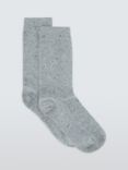 John Lewis Cotton Silk Blend Ankle Socks