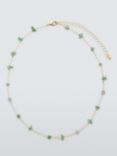 John Lewis Semi Precious Stone Chip Spacer Necklace