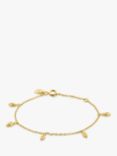 DPT Antwerp Bella Vita Diamond Charm Bracelet, Gold