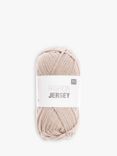 Rico Design Fashion Jersey Knitting and Crochet Yarn, Taupe