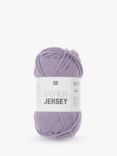 Rico Design Fashion Jersey Knitting and Crochet Yarn, Lilac
