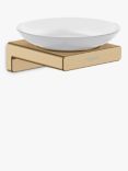 hansgrohe AddStoris Wall Mounted Soap Dish, Brushed Bronze