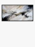 John Lewis Yharnna 'Heavenly Twilight' Framed Canvas Print, 64 x 124cm, Black