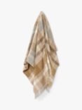 Bronte by Moon Contemporary Check British Wool Throw