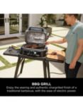 Ninja Woodfire Pro Connect XL Electric BBQ Grill & Smoker, Blue