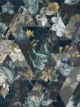 Graham & Brown Timepiece Wallpaper, Midnight