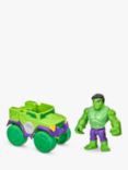 Spidey And His Amazing Friends Hulk Acton Figure & Smash Truck Playset