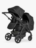 Silver Cross Ultimate Pack Wave Pushchair with Carrycot, Dream Car Seat with Base & Accessories Bundle, Onyx