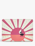 Radley Sailing Into the Sunset Small Travel Cardholder, Chalk/Multi