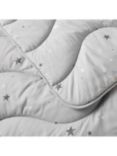 Night Lark Junior Stardust Print Coverless Duvet & Pillowcase Set, Multi, Cotbed (120 x140cm)