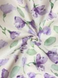 Viscount Textiles Freesia Cotton Lawn Fabric, Purple