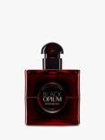 Yves Saint Laurent Black Opium Eau de Parfum Over Red