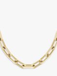 HUGO BOSS Halia Chain Link Necklace, Gold