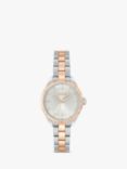 HUGO BOSS Women's Sage Bracelet Strap Watch, Silver/Rose Gold 1502727