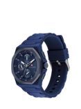 Tommy Hilfiger Men's Octagon Dial Silicone Strap Watch