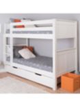 Stompa Classic Kids Originals Bunk Bed with 2x Trundle Drawers, FSC-Certified (Pine), White