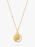 Olivia Burton Sun And Moon Pendant Necklace, Gold