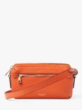 Aspinal of London Pebble Leather Camera Bag, Orange