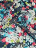 Peter Horton Textiles Mixed Flowers Cotton Fabric, Blue