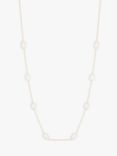 Jon Richard Fine Chain And Freshwater Pearl Necklace, Gold
